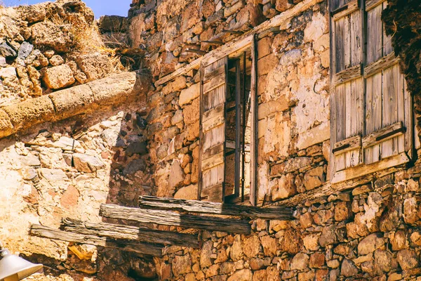 Isla Spinalonga en Grecia — Foto de Stock