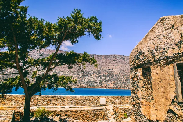 Spinalonga island in Greece — Stock Photo, Image