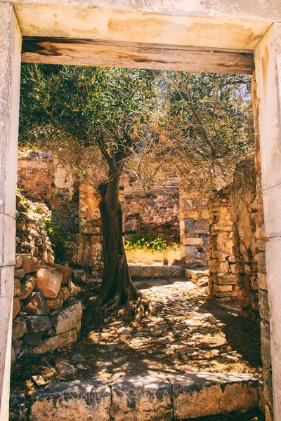 Île de Spinalonga en Grèce — Photo
