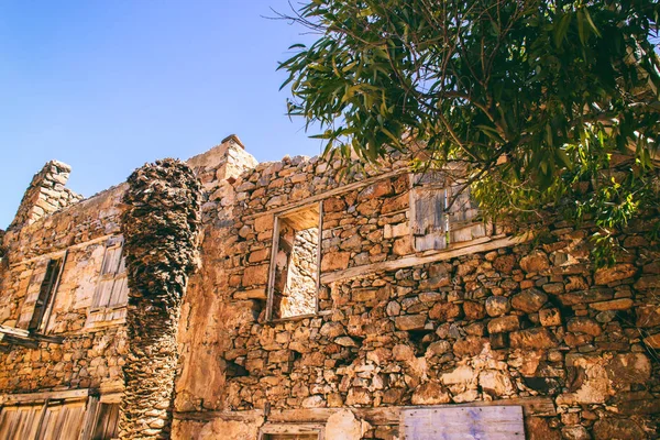 Isla Spinalonga en Grecia — Foto de Stock