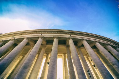 Güzel sokaklar ve Roma manzaraları