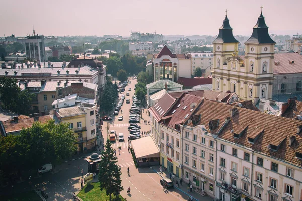 06.09.2016Ivano-Frankivsk, Ucraina. Veduta della città vecchia — Foto Stock