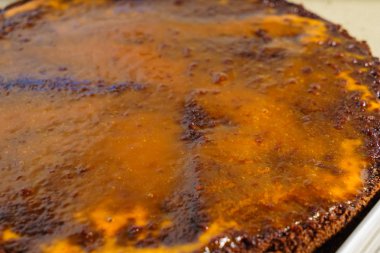 Hazırlık pasta, Pastalar reçel Yayilim