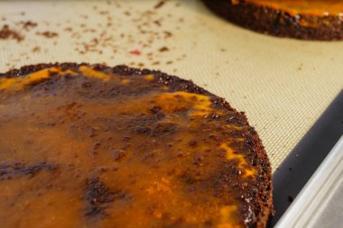 Hazırlık pasta, Pastalar reçel Yayilim