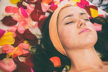 Kozmetik yüz tedavi Spa.