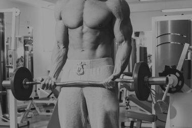 Jimnastik salonu kas vücut ile güçlü