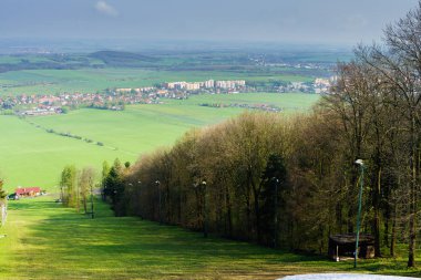 Dağlık arazinin zarif görünümü