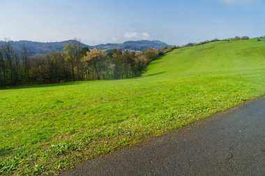 Dağlık arazinin zarif görünümü