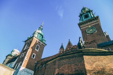 Krakow, Polonya - 15 Eylül: Krakow, Polonya üzerinde sokaklarında