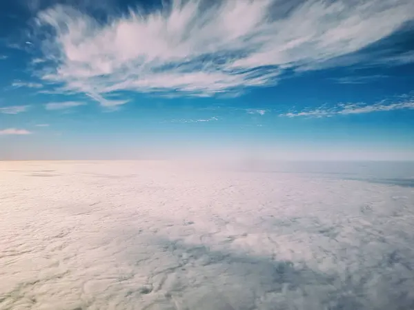 Ciel de l'avion, beau fond — Photo