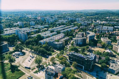 Krakow, Polonya - 15 Eylül: Krakow, Polonya üzerinde sokaklarında