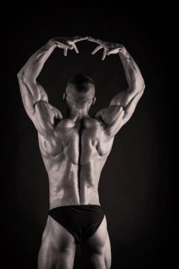 vücut geliştirmeci siyah