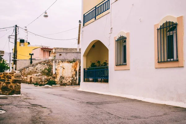 Γραφική ελληνική αυλές — Φωτογραφία Αρχείου