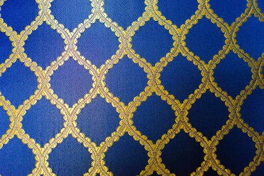 Güzel oryantal tarzı kumaş üzerine çizim