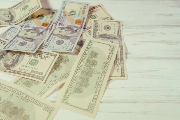 Yüz dolarlık banknotlar ile arka plan
