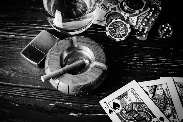 Sfondo poker — Foto Stock