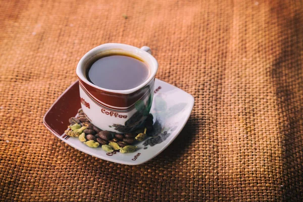 Coffee Theme Coffee Beans — Stock Photo, Image