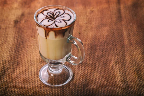 Cappuccino Cozinhar Uma Bebida Deliciosa — Fotografia de Stock