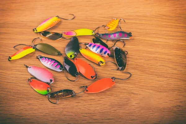 Vinnitsa, Ukrayna-18 Mayıs, 2017:Fishing dişli