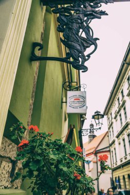 Krakow, Polonya - 15 Eylül: Krakow, Polonya üzerinde sokaklarında