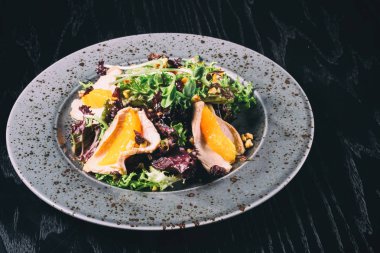 etli sebze salatası