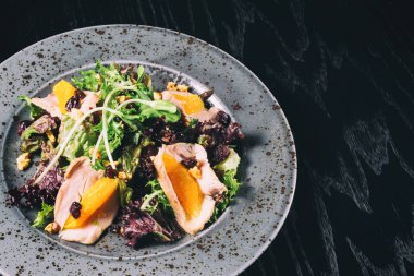 etli sebze salatası