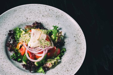 etli sebze salatası