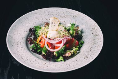 etli sebze salatası