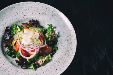 etli sebze salatası