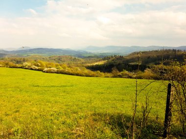 Muhteşem doğa, güzel ormanları ve çayırlar