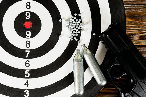 Air Gun Target Table — Stock Photo, Image