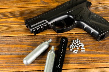 Pnömatik silah, hedef ve madde işaretleri