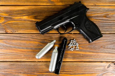 Pnömatik silah, hedef ve madde işaretleri