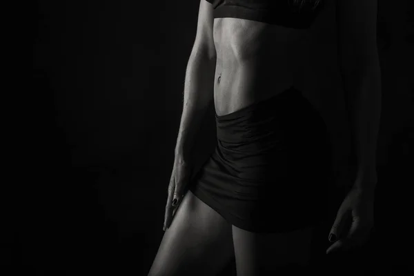 女性セクシーなフィットネス モデル — ストック写真