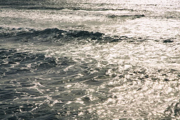 Céu Bonito Oceano Azul — Fotografia de Stock