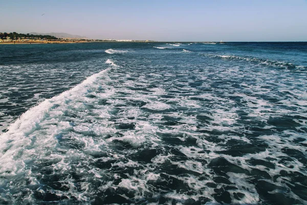 Céu Bonito Oceano Azul — Fotografia de Stock