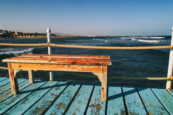 Céu Bonito Oceano Azul — Fotografia de Stock