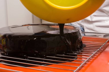Şekerleme yemek. Pişirme kek ve hamur işleri