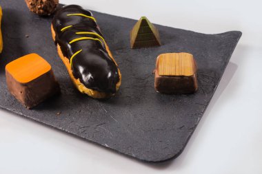 Şekerleme yemek. Pişirme kek ve hamur işleri