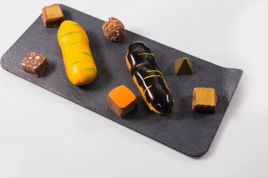 Şekerleme yemek. Pişirme kek ve hamur işleri