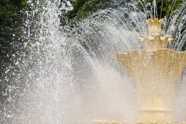 Parktaki güzel çeşme