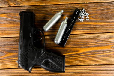 Vinnitsa, Ukrayna - 25 Haziran 2017: Atletik hedef üzerinde çekim