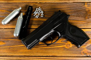 Vinnitsa, Ukrayna - 25 Haziran 2017: Atletik hedef üzerinde çekim