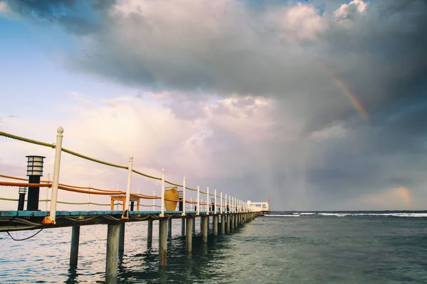 Güzel Deniz Manzarası Panoraması — Stok fotoğraf
