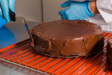 Çikolatalı pasta pişirme