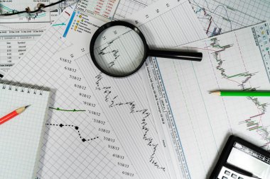Finansal analizi ve grafikler. Forex ve hisse senedi piyasaları arka plan
