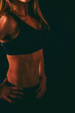 güzel genç atletik kız