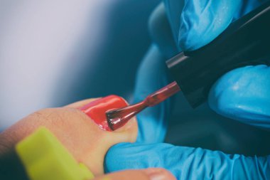 Pedikür Spa yordam Temizleme