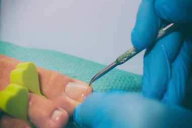 Pedikür Spa yordam Temizleme