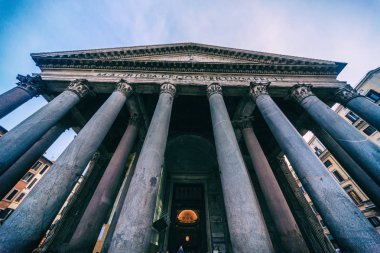 Roma, Rome, İtalya - 25 Ocak, 2015:Attractions